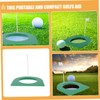 BIUDECO Indoor Golf Putting Cup Set Pcs Flags Golf Practice