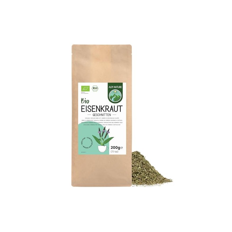 Alpi Nature Verbena Officinalis Organic Verbena Tea 200 g, Organic