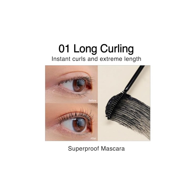 Clio Kill Lash Superproof Mascara - Long Curling for Longer