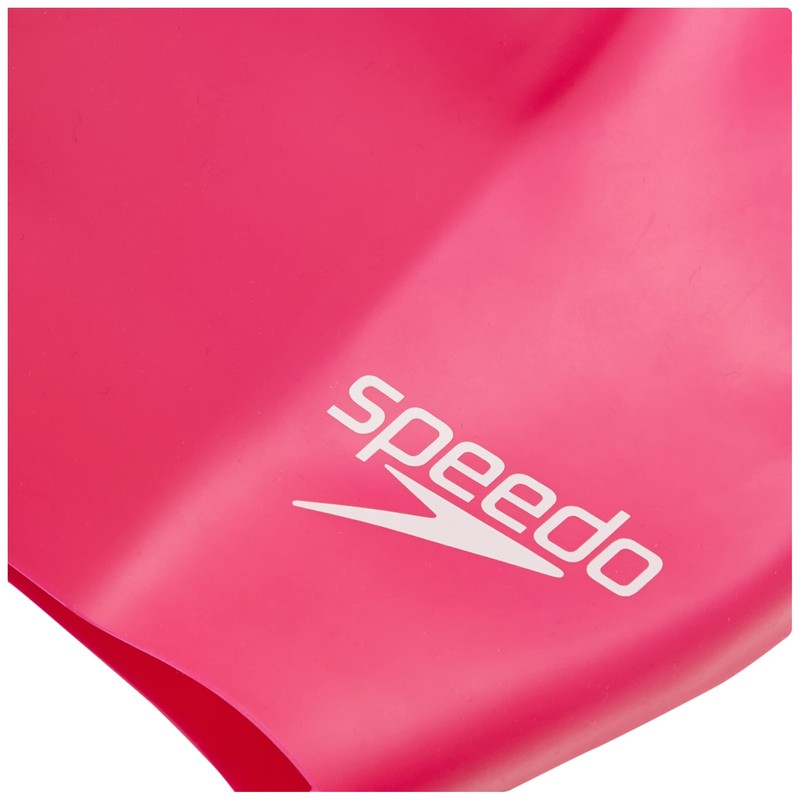 Speedo Unisex Adult Long Hair Swimming Cap Pink One Size