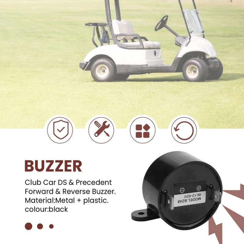 Forward Reverse Buzzer for Club Car and Precedent 1992-Up Golf