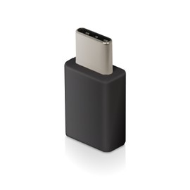 Elecom MPA-MBFCMADNBK USB Type C Conversion Adapter, 3A Output, Super Fast Charging [Converts Micro-B Terminal to USB Type-C Port] Black [iPhone 16 Series Verified Compatible]