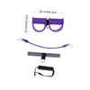 BIUDECO Flat Latex Resistance Band for Endurance Strength Training and