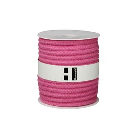 Hummelt® SilverLine Rope Cotton Cord (H) 8 mm 20 m Pink on a Roll