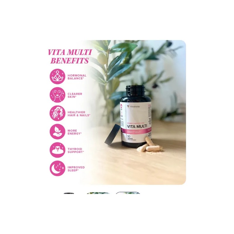 Vitauthority Vita Multi Multivitaminico Mujeres 90 Caps Sfn