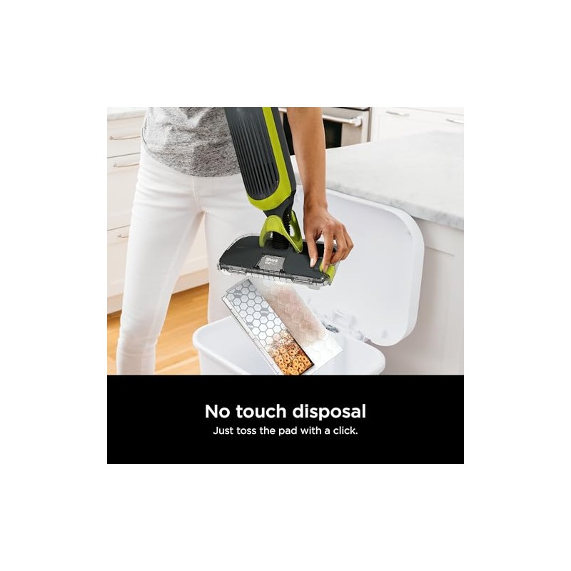 Shark VACMOP Cordless Hard Floor Vacuum Mop Includes 2 Disposable