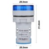 6-100V LED Voltmeter Light Signal Digital LED Voltmeter Voltmeter Voltage