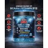 Creatine Gummies 5000mg Per Serving – BCAA 1000mg + Vitamin