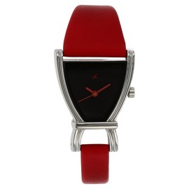 Fastrack Fits & Forms Analog Black Dial Women's Watch -NK6095SL03