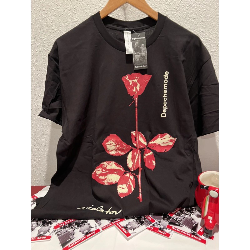 Playery Tee depeche mode shirt Large Violator Huge Image