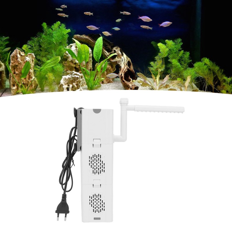 Aquarium Internal Filter Professional 1800L/H Maximum Flow Filtration Oxygenation Pumping