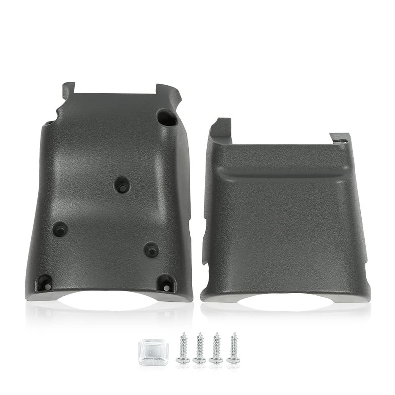 G-PLUS Gray Lower & Upper Steering Column Cover Compatible with