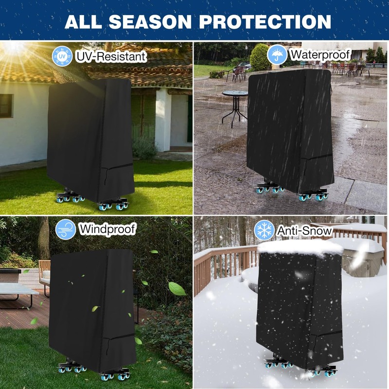 Saking Ping Pong Table Cover, Heavy Duty Table Tennis Table