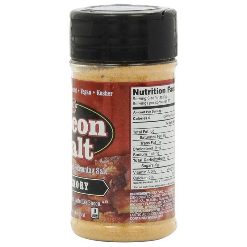 J&D's Bacon Salt, Hickory, 2 Ounce (Pack of 3)