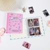 A5 Hard Cover Portable Photo Album Photocard Binder With Elastic