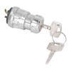 Universal Key Ignition Switch Stainless Steel Cross 2 Gears Key