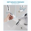 Hibbent Kitchen Sink Faucet Aerator, 2 Mode Flow Kitchen Faucet