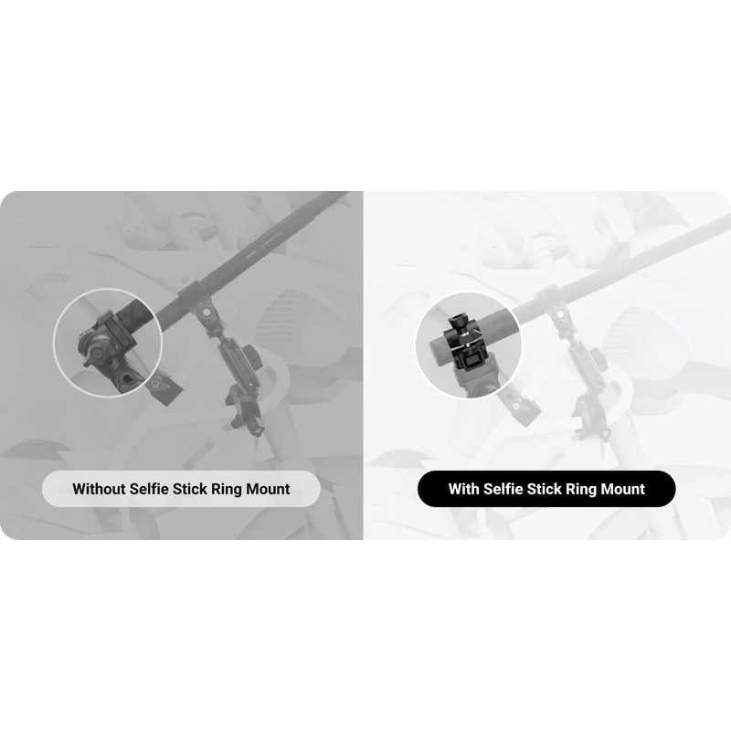 Insta360 Selfie Stick Ring Mount for the X3, X4, Go