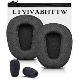 B450-XT B550-XT Kit Replacement Ear Pads Cushions - Compatible with B450 XT / B550 XT Headset I B450-XT/B550-XT Replacement Cushion Kit (Breathable Mesh)