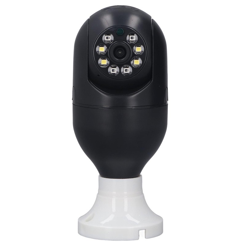 Light Bulb Security Camera Wireless Wifi Video Intercom E27 Infrared