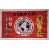 1 WORLD CUP FLAG + 1 COPA AMERICA FLAG FOR