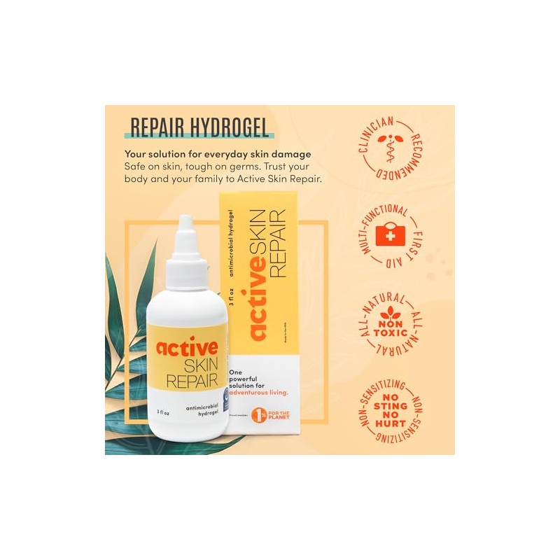 Active Skin Repair Hydrogel - Natural First Aid Solution