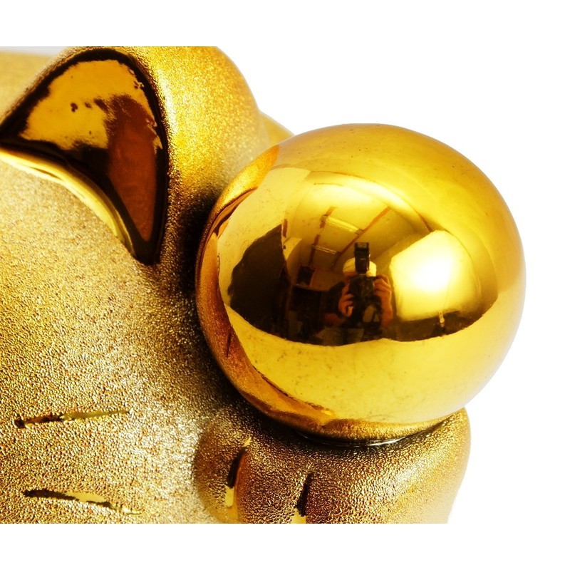 招ki猫 Gold Piggy Bank