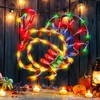 LAMPHOME 14" 50 Lighted Thanksgiving Turkey, Window Sculpture Decoration,Thanksgiving Turkey