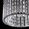 Crystal Light Shade for Ceiling Pendants Chrome Frame Chandelier Droplets
