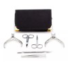 Lobo Profesional Estuche De Manicure Y Pedicura Spa 6pz