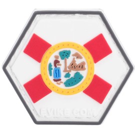 Evike Operator Profile PVC Hex Patch State Flag Series (Model: Florida)