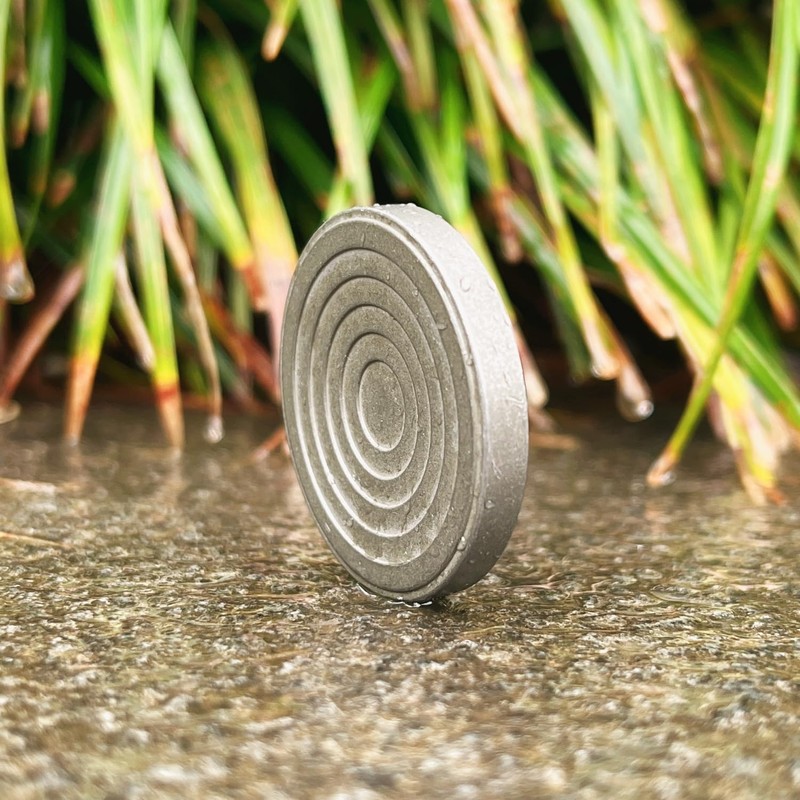 EDC Titanium Contact Coins Fidget Toys, Pocket Skill Toys Lucky