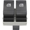 BIAREN Electric Window Regulator Control Switch Button Double For Volkswagen
