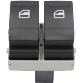 BIAREN Electric Window Regulator Control Switch Button Double For Volkswagen VW Transporter T5 Multivan (2003-2015) 7E0959855A 7E0959855B