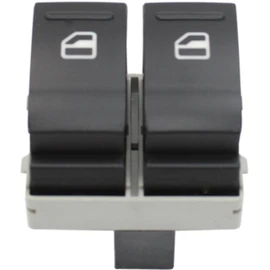 BIAREN Electric Window Regulator Control Switch Button Double For Volkswagen VW Transporter T5 Multivan (2003-2015) 7E0959855A 7E0959855B