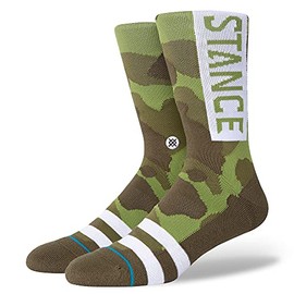 Stance Crew Sock - The OG (Camo, Medium)