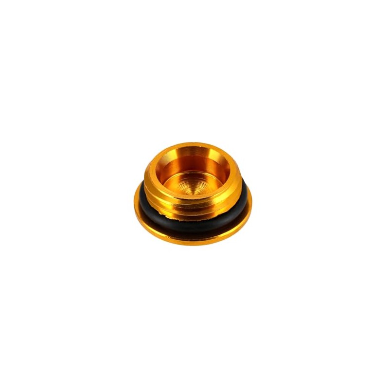 Sealing Screw Gold, Anodised Aluminium (Oil Filling Hole), with O-Ring