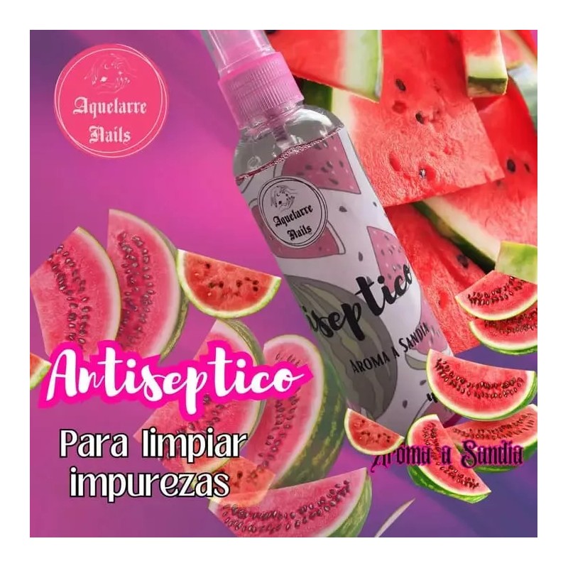 Aquelarre Nails Solucion Antiseptica De Sandia 4oz/120ml