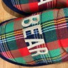Dearfoams Slippers Woman's MAMA BEAR Plaid Memory Foam S- XL