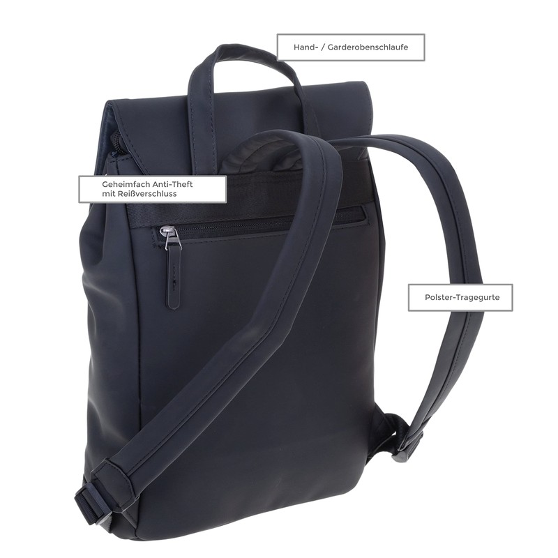 New Rebels Daley Fashion Small Women's Backpack Mini Handbag Tarpaulin