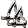8mm Twisted Shackles Stainless Steel A4-Marine Grade (316) - for