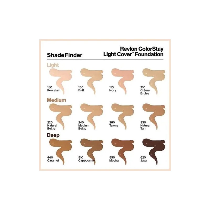Maquillaje Revlon Colorstay Light Cover 330 Natural Tan