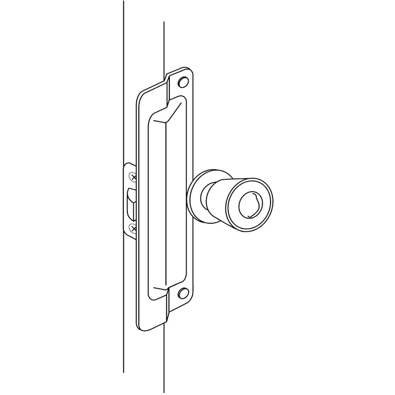 Prime-Line U 9501 Latch Guard Plate Cover – Protect Against
