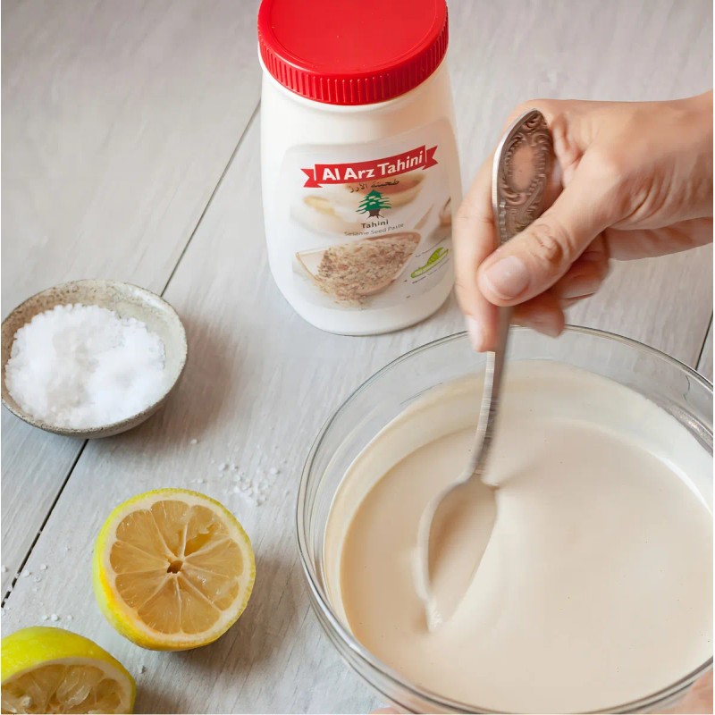 Crema de Ajonjolí Tahina Al Arz Tahini Premium 453g