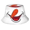 Christmas Snowman Smiling Face Bucket Hat for Men Women, Fashion