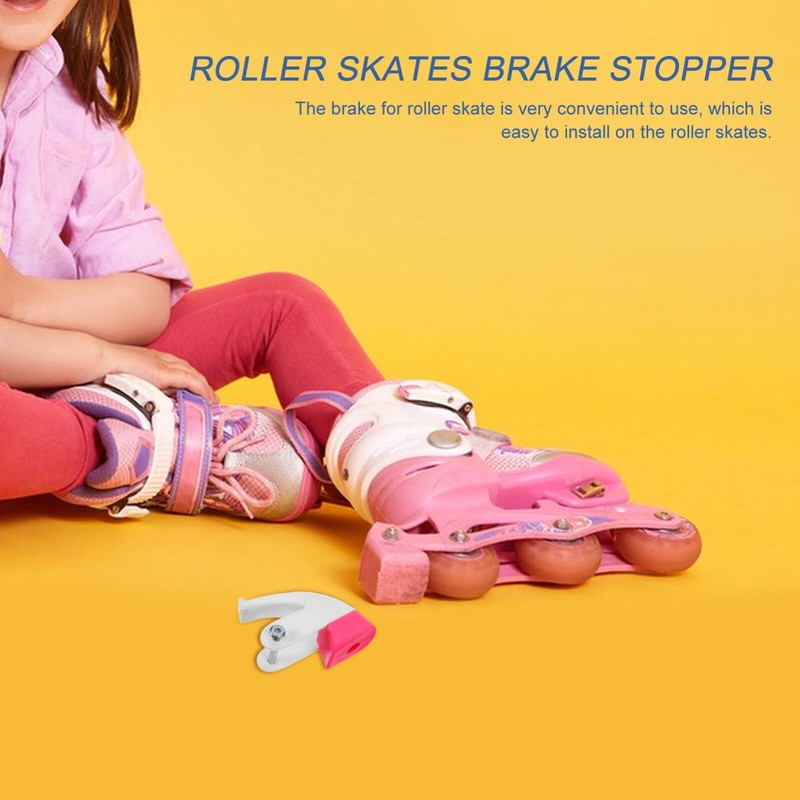 BESPORTBLE 1 Set Brake Pad for Inline Skates Practical Inline