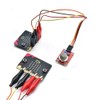Aofan 2 x 10 Pin 20 cm Breadboard Crocodile Clip