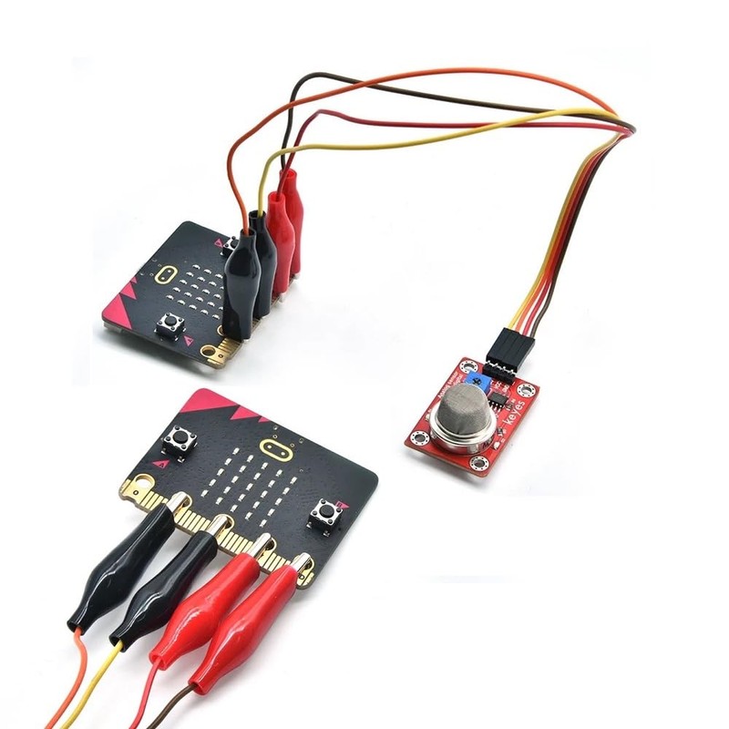 Aofan 2 x 10 Pin 20 cm Breadboard Crocodile Clip