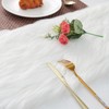 Pontedinvoy Faux Fur Modern Table Runner - Decorative Fur Table