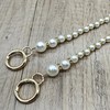 HAOBIN Bag Chains Pearl Bag Handle Bag Strap 100 cm